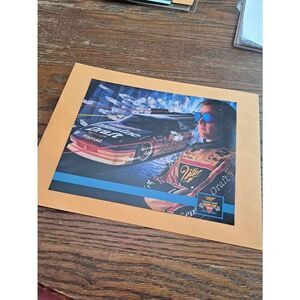 Vintage Rusty Wallace 8x10 Driver Card Miller Genuine Draft MGD #27 Spec Nascar